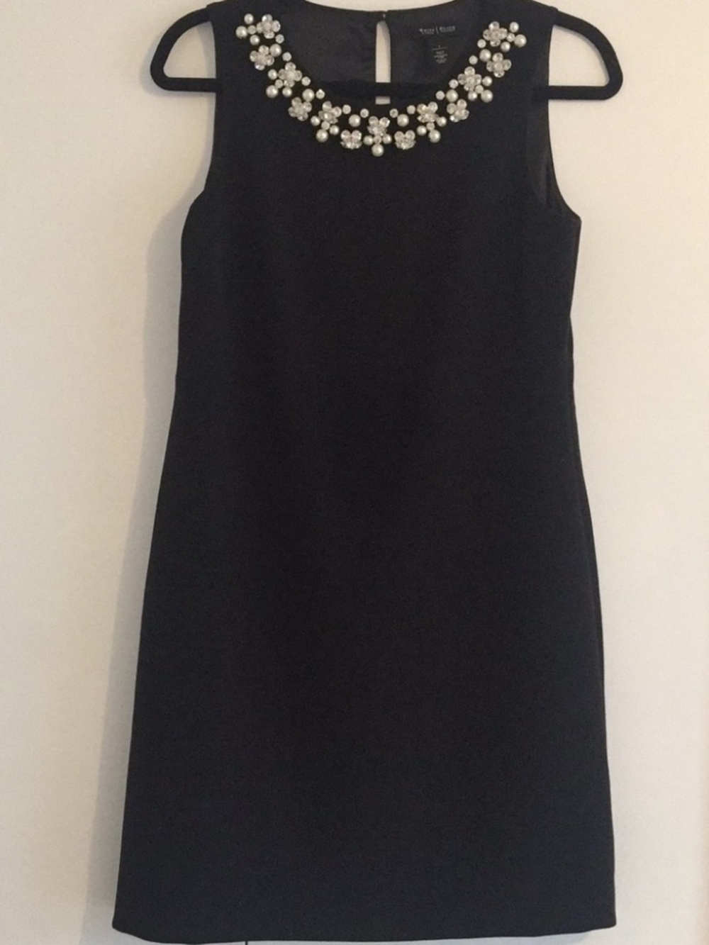 White House Black Market Black cocktail dress. M